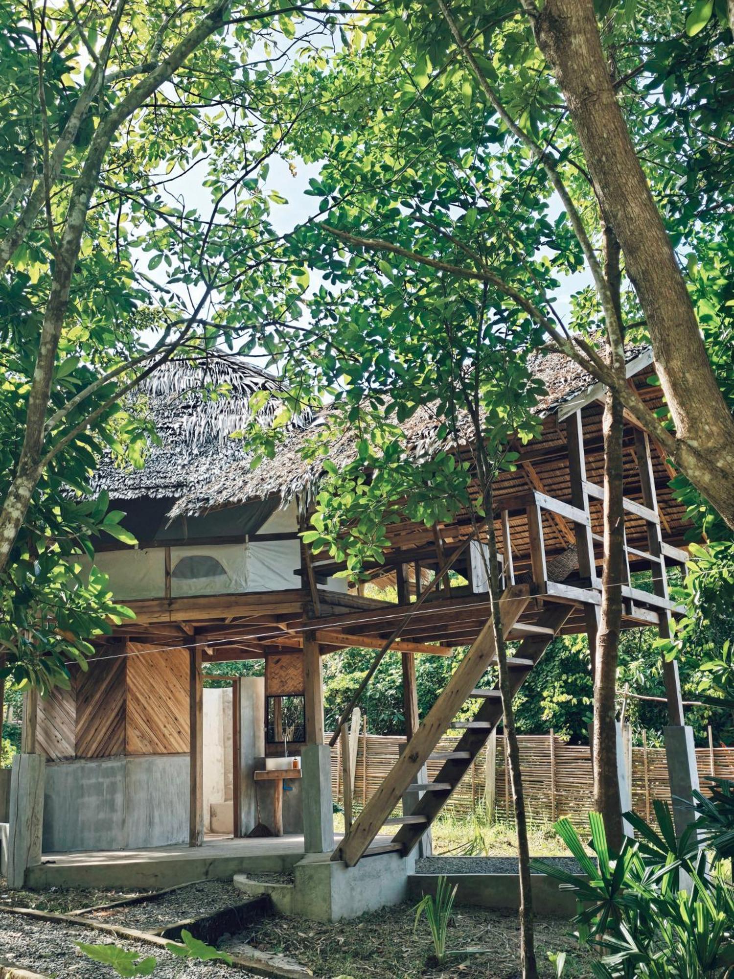 Cabanas De Nacpan Camping Resort El Nido Exterior foto